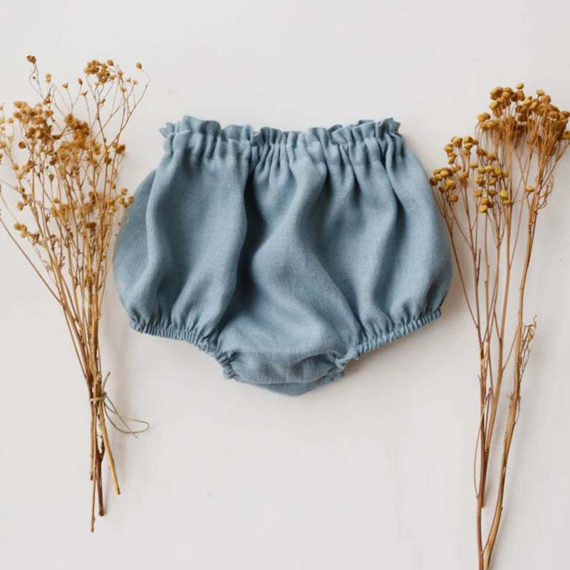 Cotton Sleeveless Ruffles Top+Elasticated waist Shorts 0-24M-Seazide Shop