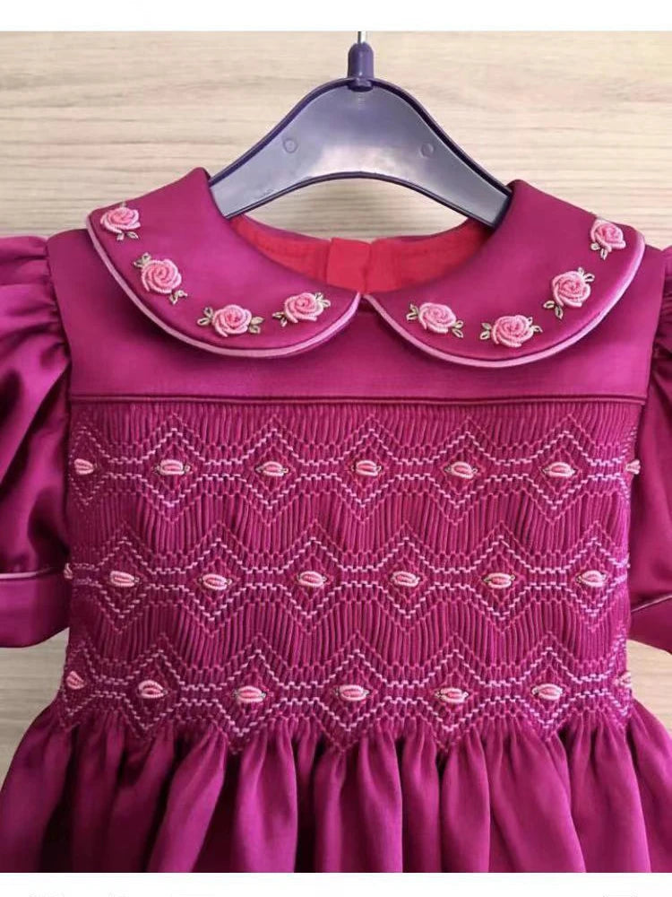 0-6Y Smocked  Vintage  Dress - Seazide Shop