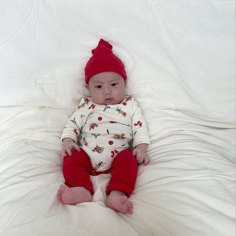 Holiday Rompers+Pants+Hat-Seazide Shop