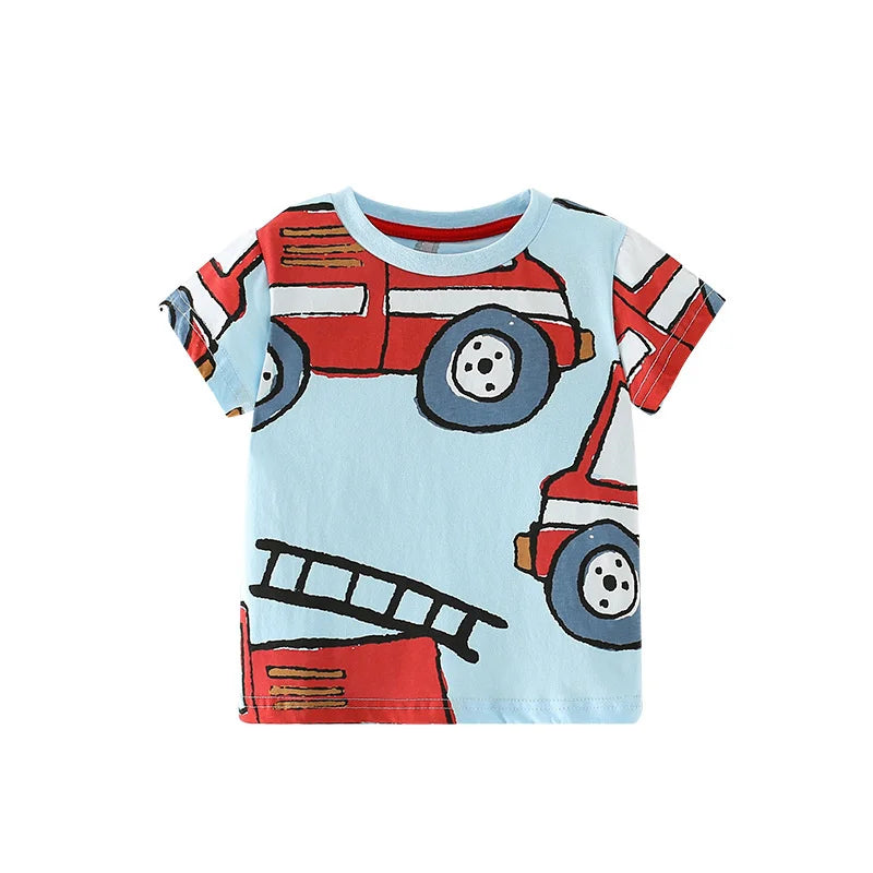 2-7T Speedster Style Boys Summer T-Shirt