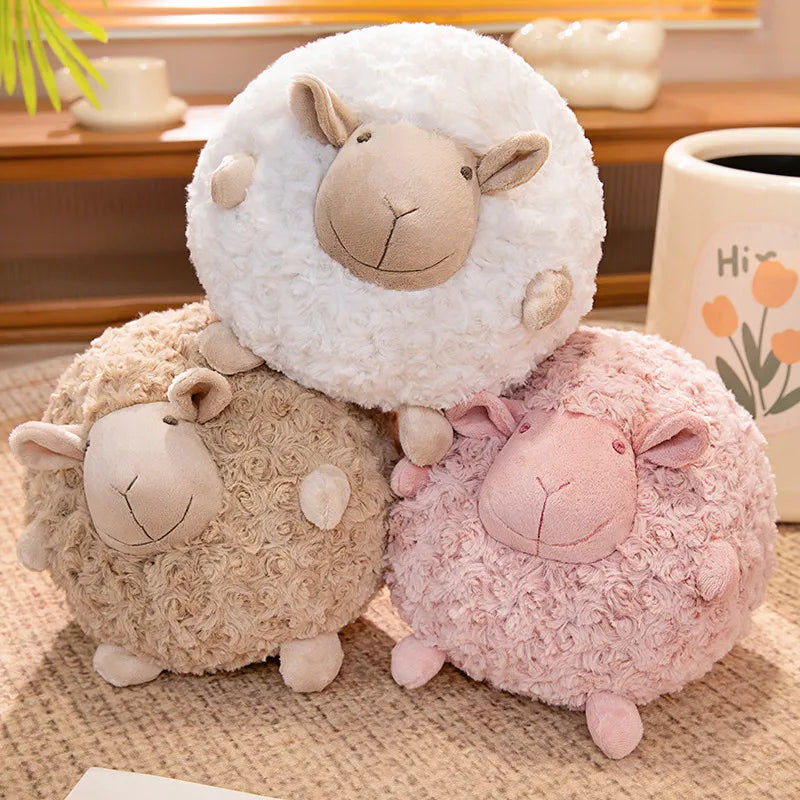 Snuggly Sheepie Soft Plush Fat Sheep Ball Toy