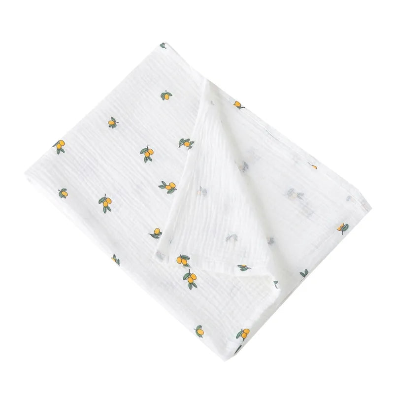 Cotton Gauze Muslin Baby Blanket-Seazide Shop