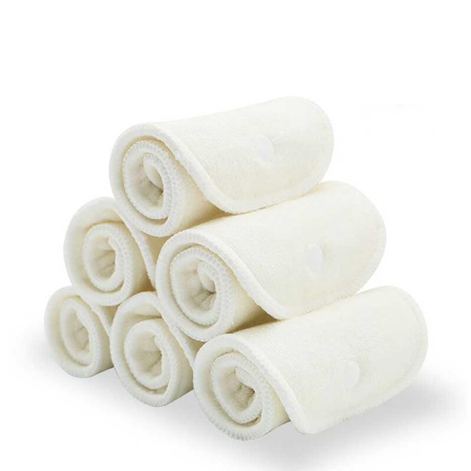 10-pack Bamboo Fiber Diaper Inserts-Diapering-Seazide Shop