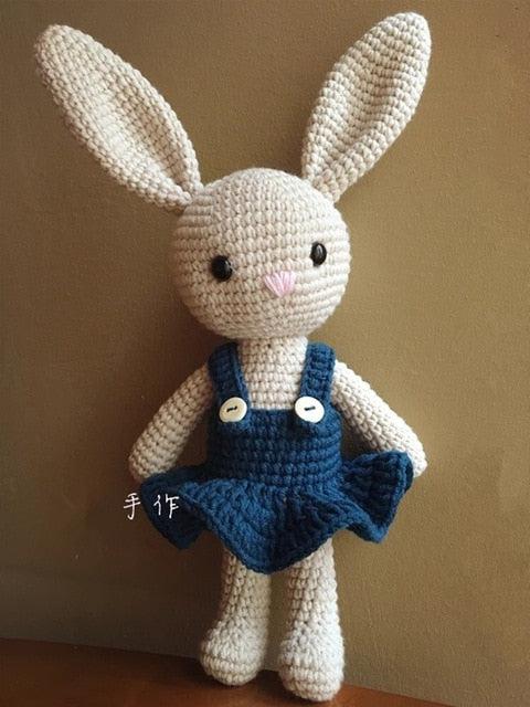 Crochet Woolen Rabbit Toy-Seazide Shop