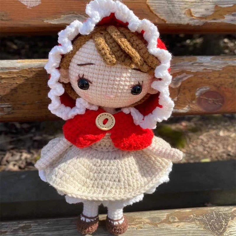 Little Red Riding Hood Crochet Handmade Toy-Seazide Shop