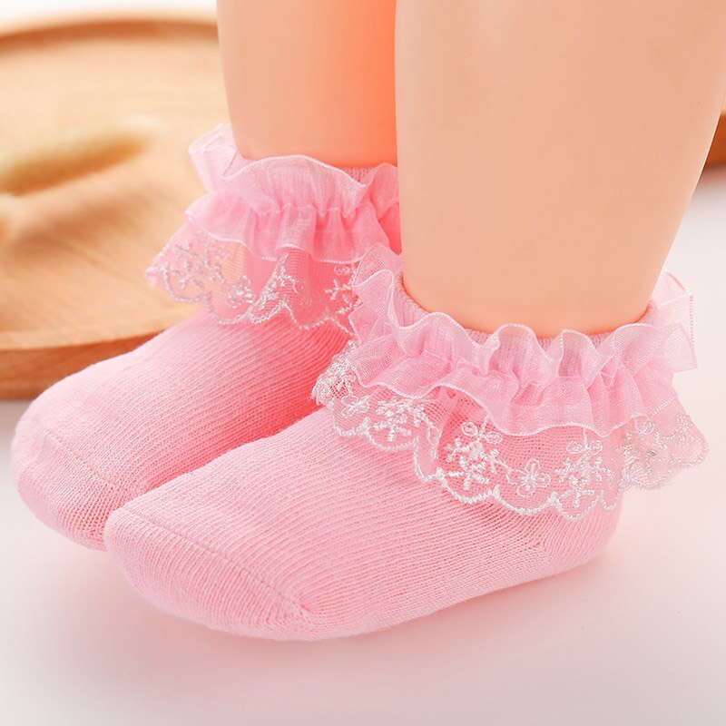 Princess Ruffle Lace Socks