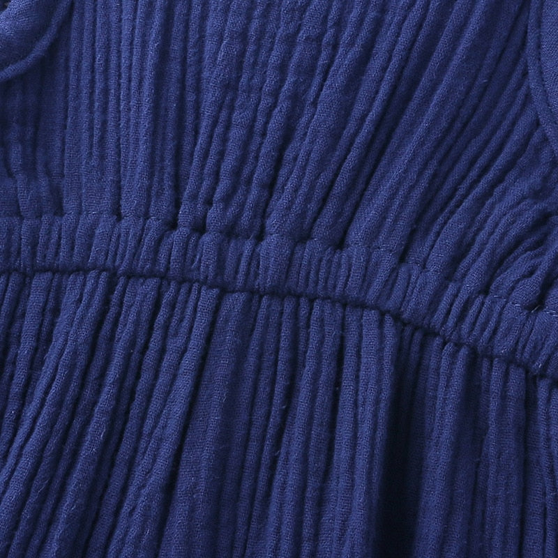Soft Cotton Jumpsuit-Seazide Shop