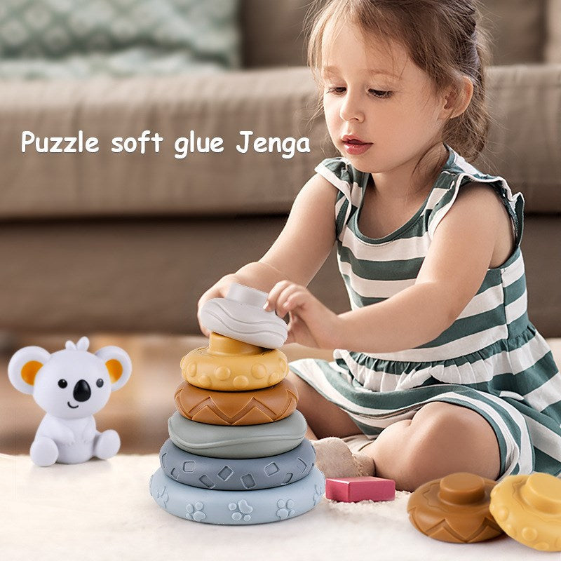 Silicone Building Blocks & Teethers - Montessori Toy-Seazide Shop